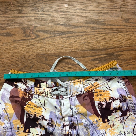 Quiksilver Kelly Slater Signature Board Shorts Swim Trunks Surf Drawstring 34 - Picture 3 of 5